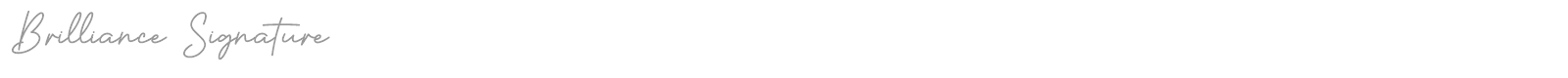 Brilliance Signature font preview